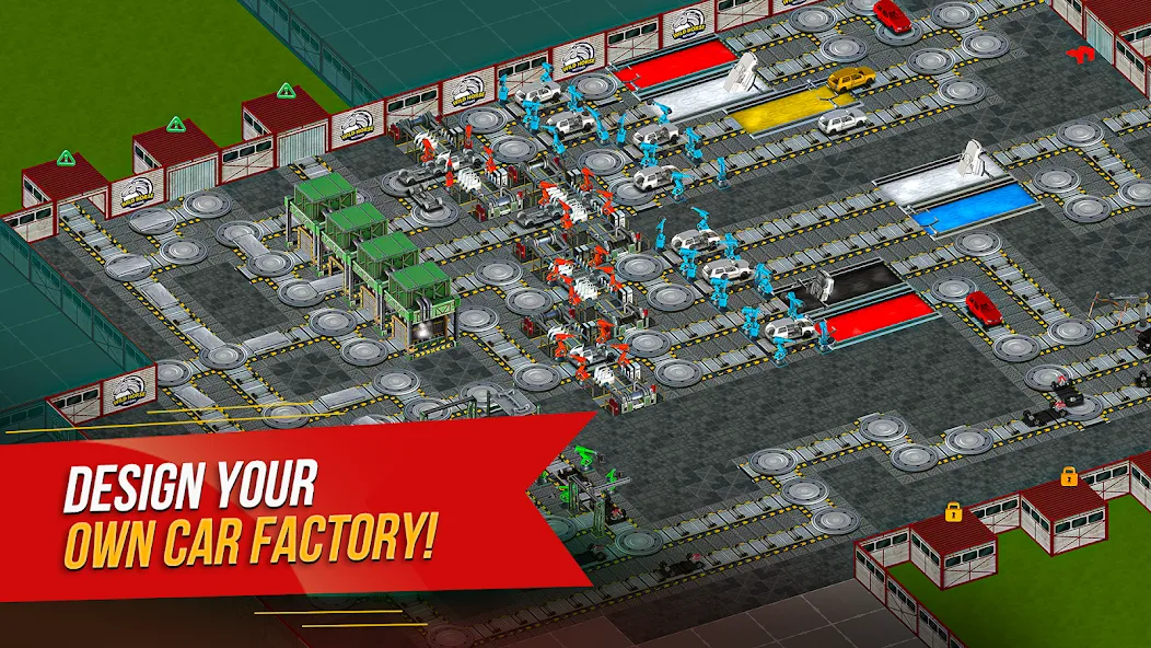 Скачать взлом Car Factory Simulator [MOD: безлимитные деньги и ресурсы] — скриншот 1