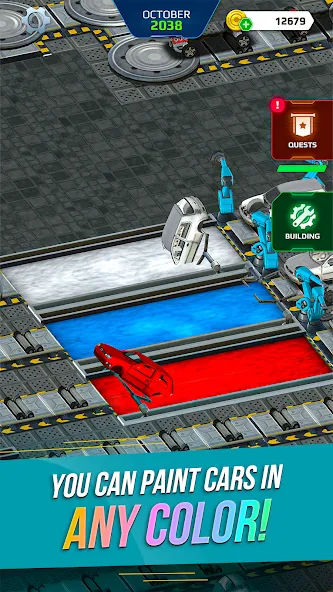 Скачать взлом Car Factory Simulator [MOD: безлимитные деньги и ресурсы] — скриншот 2