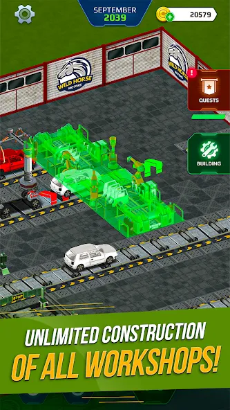 Скачать взлом Car Factory Simulator [MOD: безлимитные деньги и ресурсы] — скриншот 4