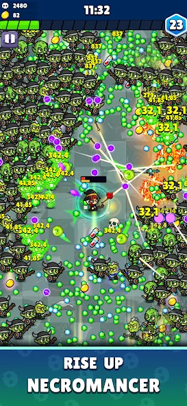 Rise of Necromancer [MOD: безлимитная мана и мощная магия] на Андроид — скриншот 1
