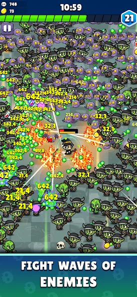 Rise of Necromancer [MOD: безлимитная мана и мощная магия] на Андроид — скриншот 3