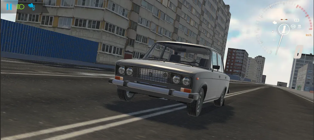 Взломанная Real Oper Drive [MOD: реалистичное вождение без ограничений] на Андроид — скриншот 1