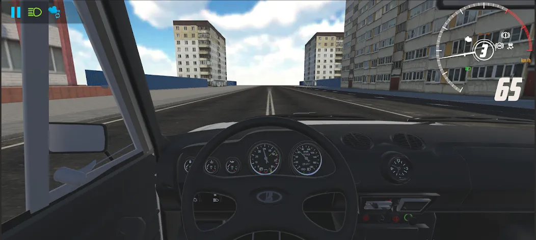 Взломанная Real Oper Drive [MOD: реалистичное вождение без ограничений] на Андроид — скриншот 5