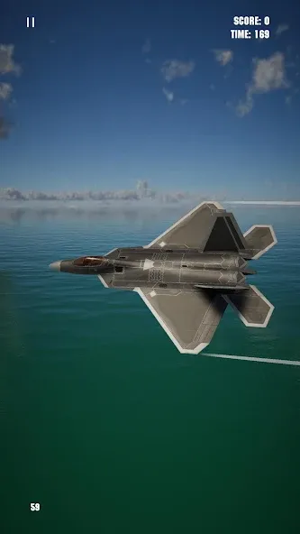 Взломанная Jet Attack Move [MOD: безлимитные ракеты и открыты все самолёты] на Андроид — скриншот 2