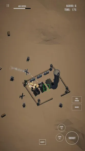 Взломанная Jet Attack Move [MOD: безлимитные ракеты и открыты все самолёты] на Андроид — скриншот 3