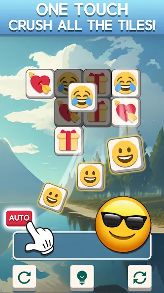 Tile Match Emoji -Triple Tile [MOD: безлимитные подсказки и жизни] (Бесплатно / APK) — скриншот 3