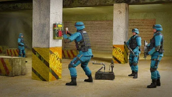 Army Bomb Games 3D Nuclear War [MOD: безлимитные деньги и оружие] — Скачать бесплатно (APK) — скриншот 1