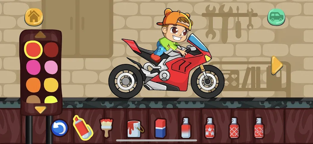 Скачать взлом Vlad & Niki Car Games for Kids [MOD: открыты все машины и трассы] — скриншот 3
