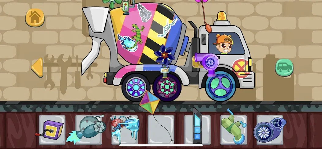 Скачать взлом Vlad & Niki Car Games for Kids [MOD: открыты все машины и трассы] — скриншот 5