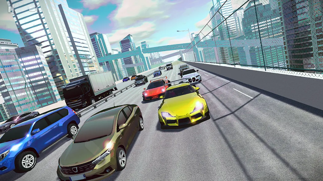 Скачать взлом Racing Xperience: Online Race [MOD: безлимитные деньги и разблокированы все машины] — скриншот 1