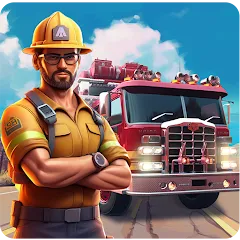 Скачать взлом Real Firefighter 3D Simulator [MOD: безлимитные деньги и топливо]