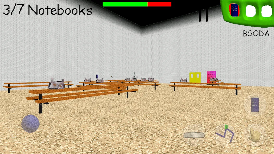 Baldi's Basics Classic [MOD: безлимитные подсказки и лёгкое прохождение] — Скачать бесплатно (APK) — скриншот 4