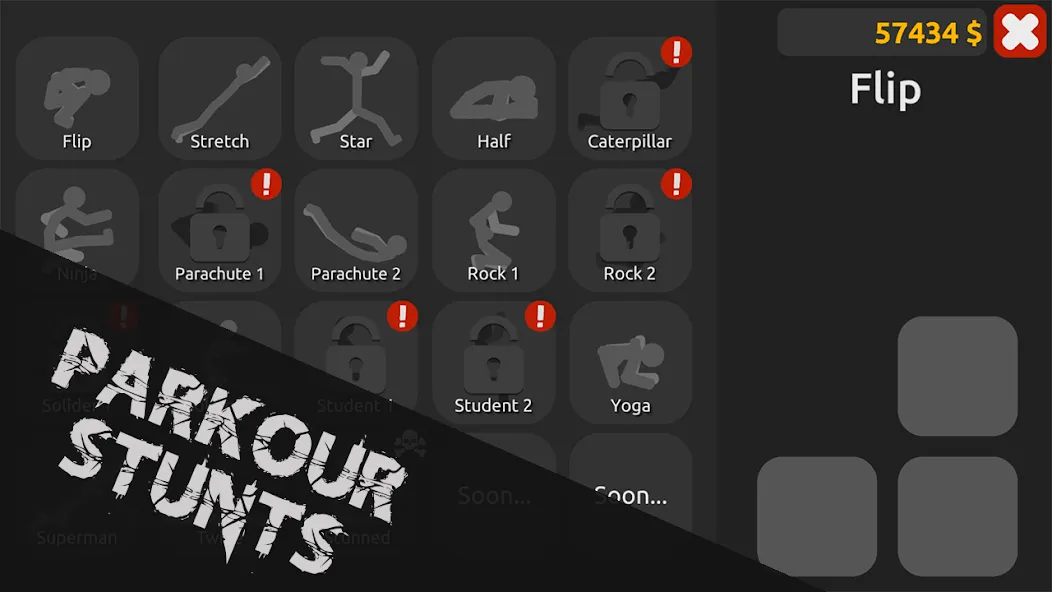Скачать Stick Battle: Ragdoll Fight [MOD: безлимитные монеты и разблокированы персонажи] — скриншот 2
