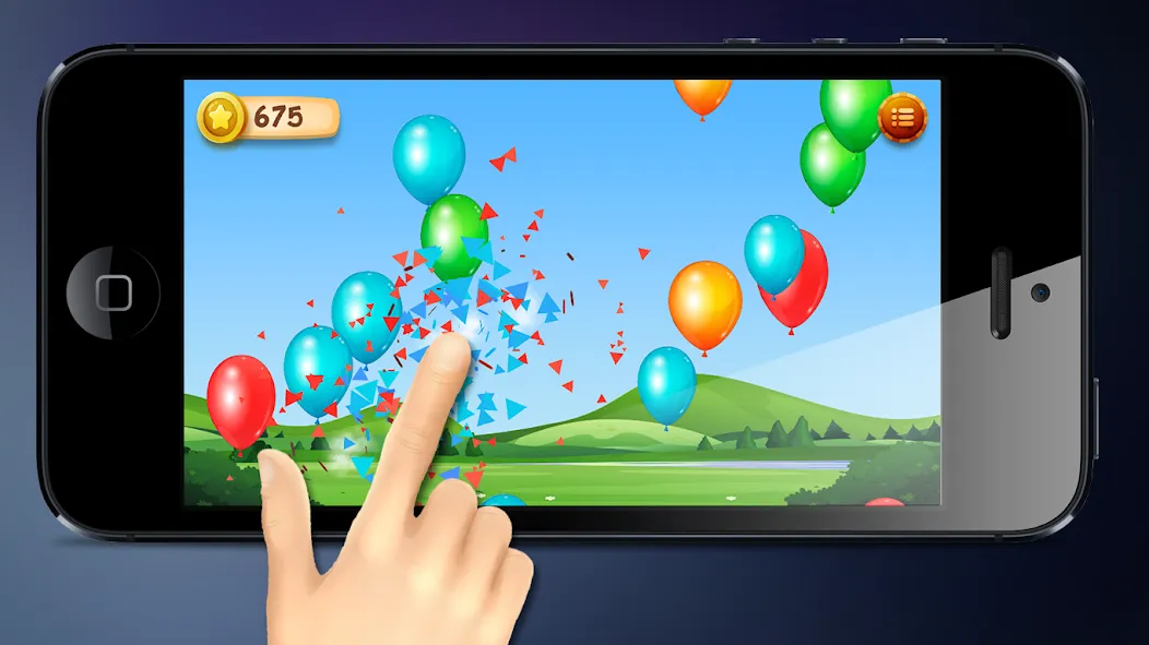 Скачать взлом Burst balloons for kids [MOD: много лопающихся шариков без рекламы] — скриншот 4