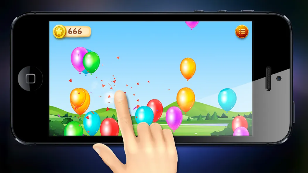 Скачать взлом Burst balloons for kids [MOD: много лопающихся шариков без рекламы] — скриншот 5