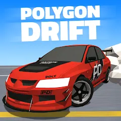 Скачать Polygon Drift: Traffic Racing [MOD: без рекламы и открыты машины]