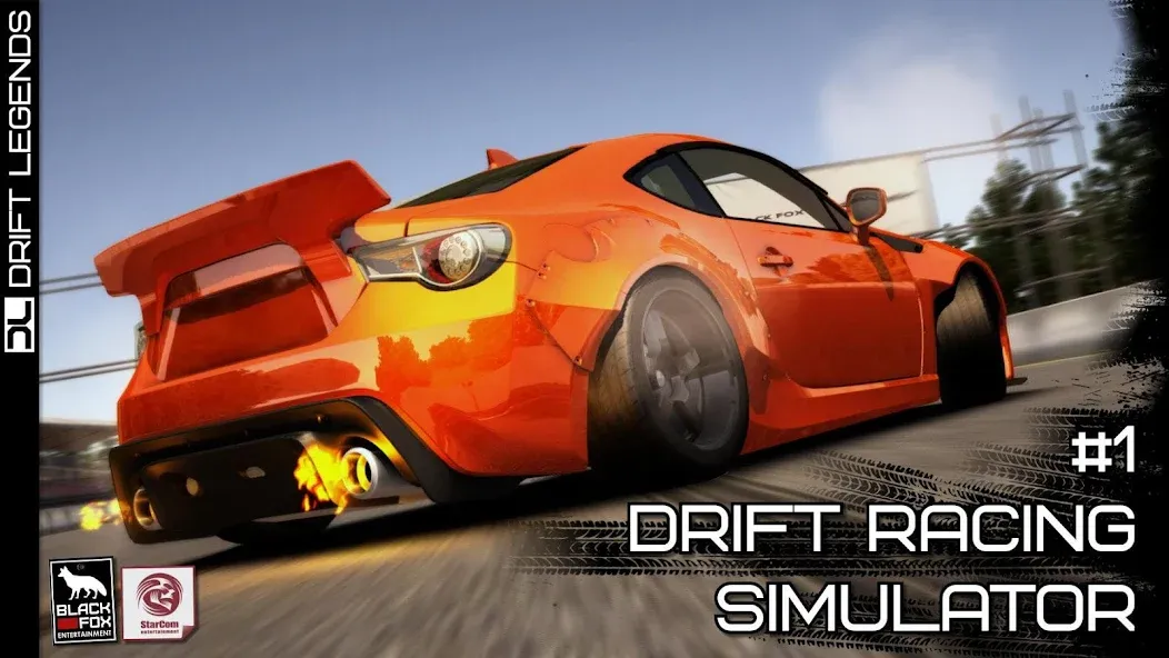 Скачать Drift Legends - Drifting games [MOD: безлимитные деньги и все машины открыты] на телефон — скриншот 1