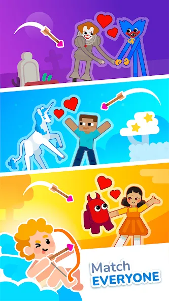 Love Archer: Cupids Arrow [MOD: безлимитные стрелы и монеты] (Бесплатно / APK) — скриншот 1