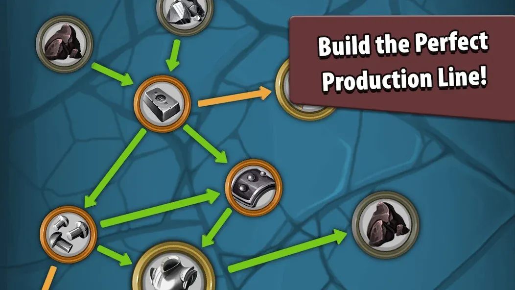 Crafting Idle Clicker [MOD: много ресурсов и быстрый крафт] — Скачать бесплатно (APK) — скриншот 1