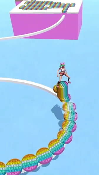 Скачать Stacky Dash [MOD: безлимитные монеты и все уровни] — скриншот 1