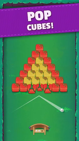 Bouncefield: Brick Breaker [MOD: безлимитные жизни и усиленные бонусы] — Скачать бесплатно (APK) — скриншот 1