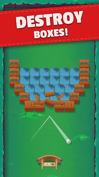 Bouncefield: Brick Breaker [MOD: безлимитные жизни и усиленные бонусы] — Скачать бесплатно (APK) — скриншот 2