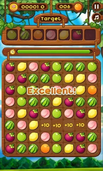 Fruit Break [MOD: безлимитные жизни и монеты] последняя версия — скриншот 1