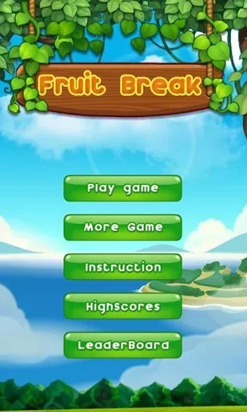 Fruit Break [MOD: безлимитные жизни и монеты] последняя версия — скриншот 2
