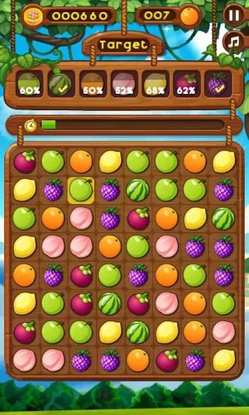 Fruit Break [MOD: безлимитные жизни и монеты] последняя версия — скриншот 4