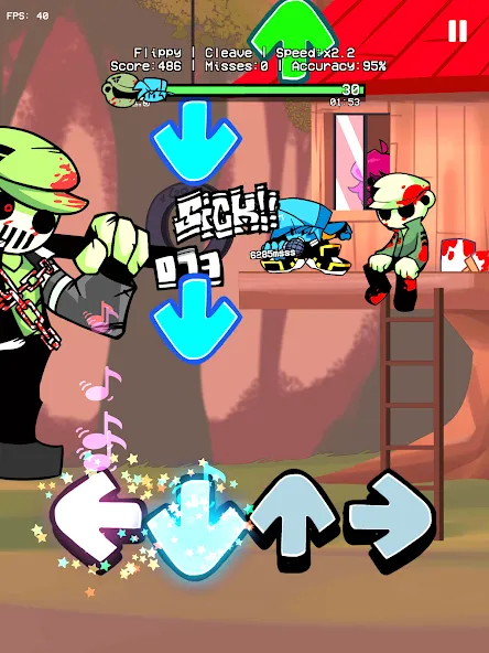 Flippy Flippin Out V1 Mod [MOD: безлимитные монеты и все уровни открыты] последняя версия — скриншот 5
