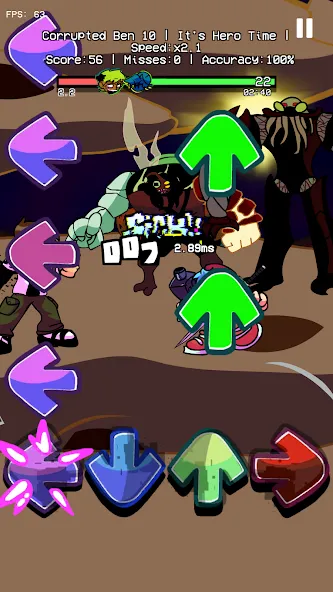 Glitched Legends Battle Mod [MOD: безлимитные ресурсы и усиленные герои] (Бесплатно / APK) — скриншот 1