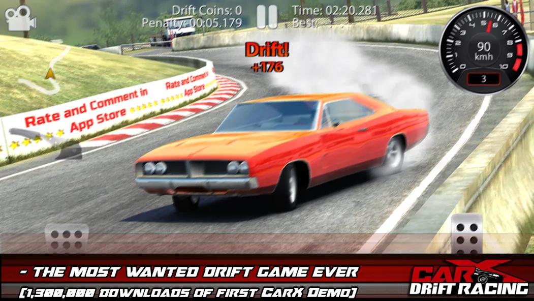 CarX Drift Racing Lite [MOD: безлимитные деньги и тюнинг] (Бесплатно / APK) — скриншот 1