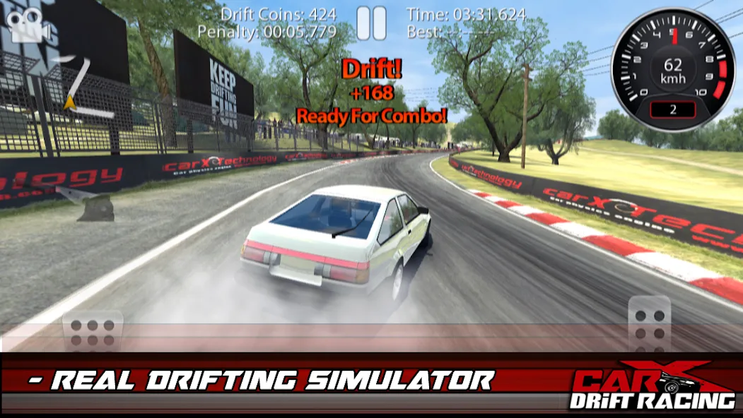 CarX Drift Racing Lite [MOD: безлимитные деньги и тюнинг] (Бесплатно / APK) — скриншот 2