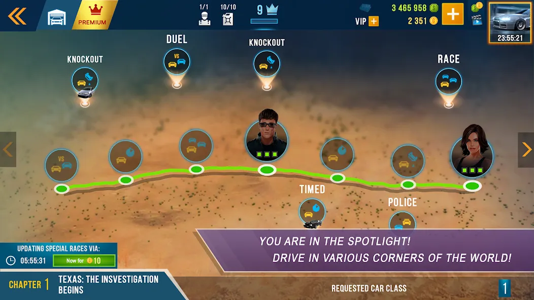 CarX Highway Racing [MOD: безлимитные деньги и топливо] (Бесплатно / APK) — скриншот 4