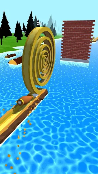 Spiral Roll [MOD: безлимитные деньги и алмазы] (Бесплатно / APK) — скриншот 3