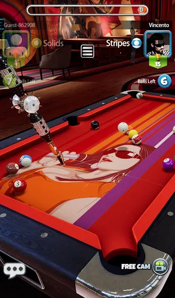 Скачать Pool Blitz [MOD: безлимитные монеты и все уровни] — скриншот 1