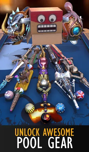 Скачать Pool Blitz [MOD: безлимитные монеты и все уровни] — скриншот 5