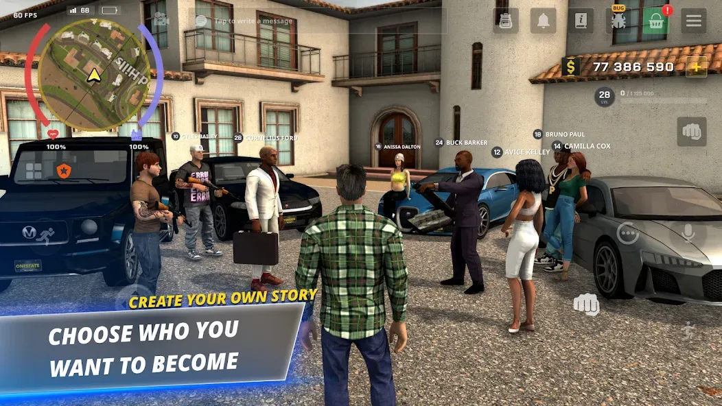 Скачать One State RP - Life Simulator [MOD: безлимитные деньги и премиум доступ] на телефон — скриншот 4