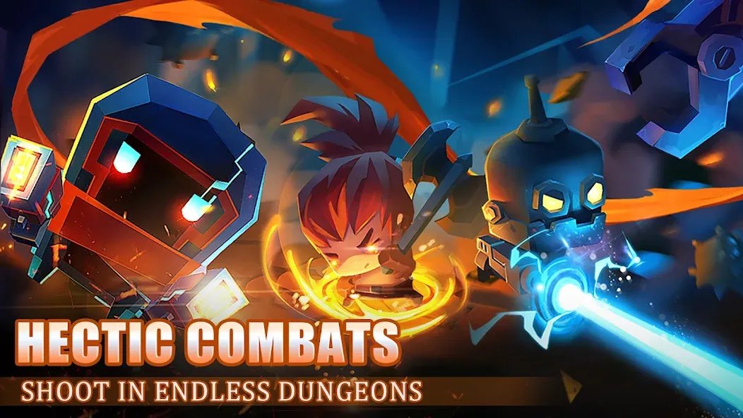 Soul Knight [MOD: безлимитные ресурсы и оружие] (Бесплатно / APK) — скриншот 1
