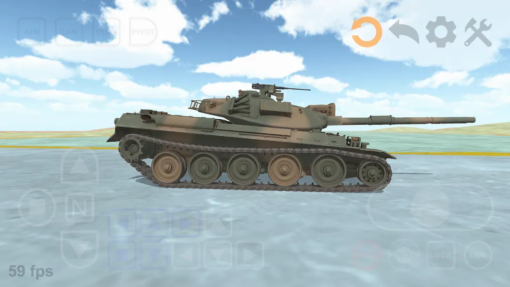 Tank Physics Mobile Vol.3 [MOD: улучшенная физика и танки] — Скачать бесплатно (APK) — скриншот 2