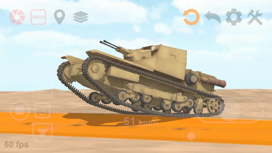 Tank Physics Mobile Vol.3 [MOD: улучшенная физика и танки] — Скачать бесплатно (APK) — скриншот 4