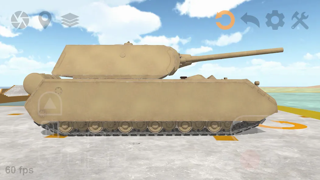 Tank Physics Mobile Vol.3 [MOD: улучшенная физика и танки] — Скачать бесплатно (APK) — скриншот 5