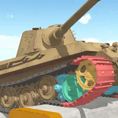 Tank Physics Mobile Vol.3 [MOD: улучшенная физика и танки] — Скачать бесплатно (APK)