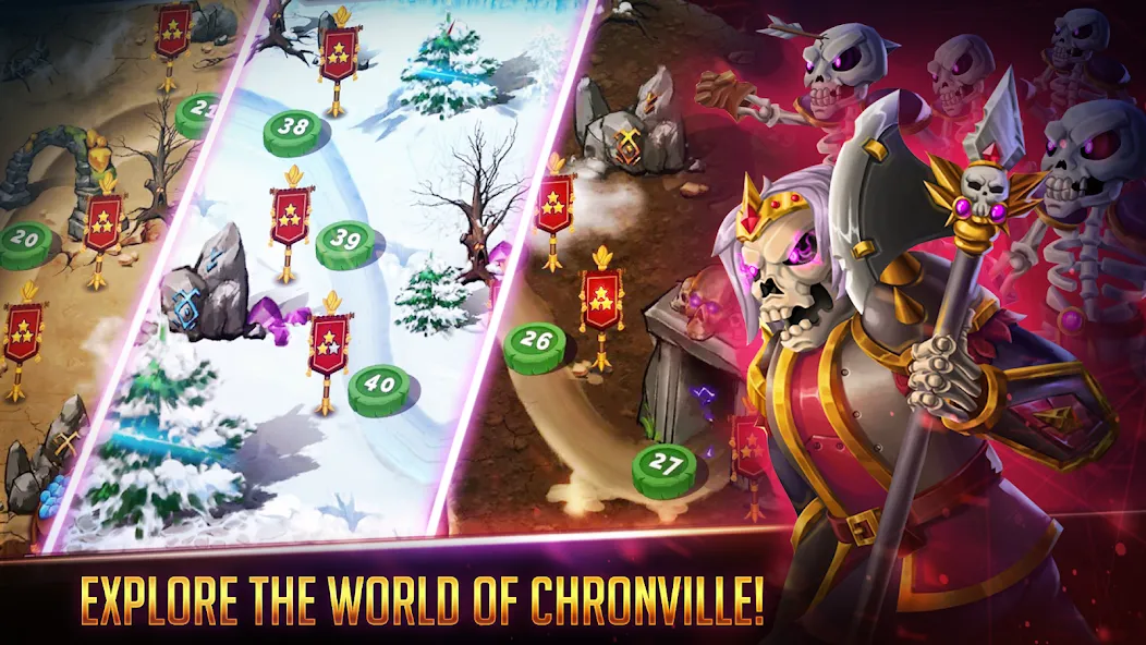 Forest Knight - Tactical RPG [MOD: безлимитные ресурсы и усиленные герои] (Бесплатно / APK) — скриншот 2
