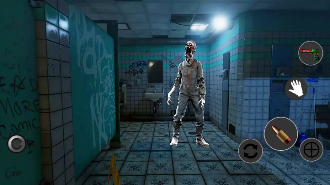 Взломанная Zombie Evil Horror 6 [MOD: безлимитные ресурсы и открыты все уровни] на Андроид — скриншот 2