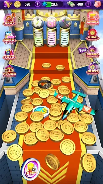 Coin Pusher [MOD: много монет и бонусов] — Скачать бесплатно (APK) — скриншот 5