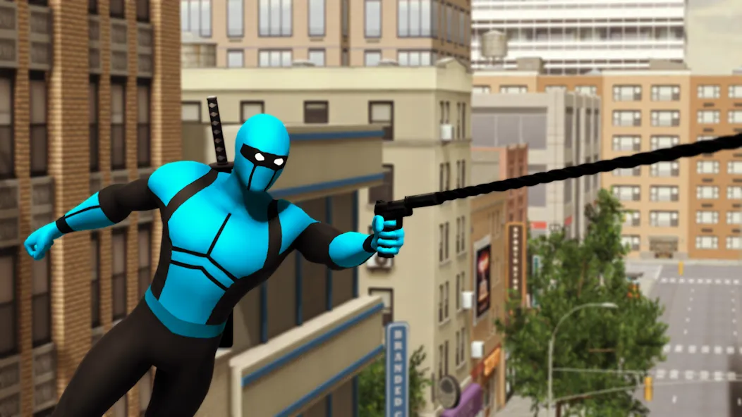 Blue Ninja : Superhero Game [MOD: безлимитные деньги и все уровни открыты] — Скачать бесплатно (APK) — скриншот 3