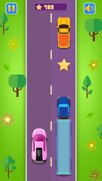 Kids Racing, Racecar Boy Girl [MOD: без рекламы и все машины открыты] последняя версия — скриншот 1