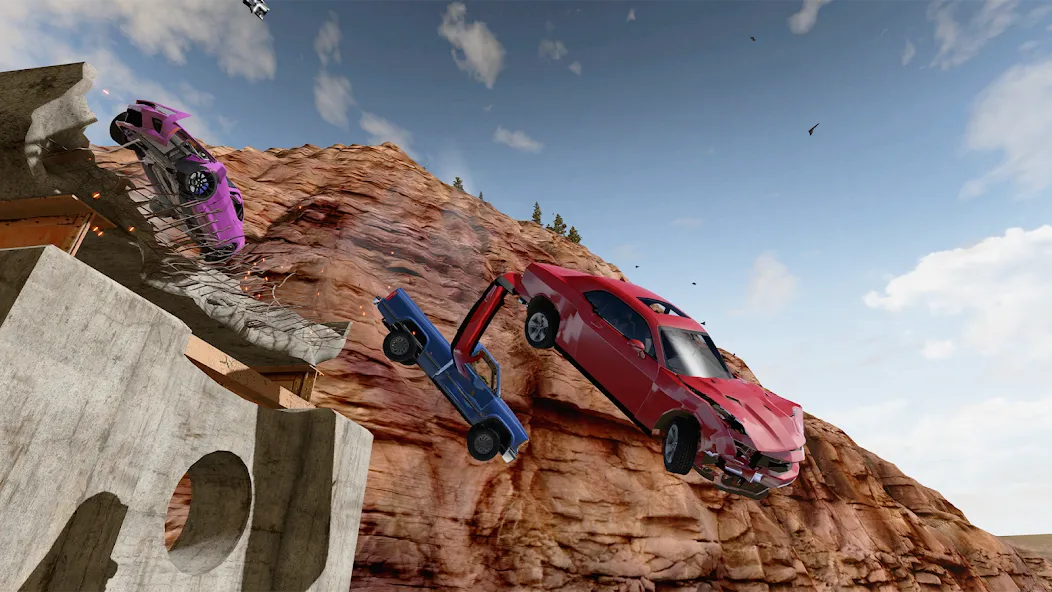 RCC - Real Car Crash Simulator [MOD: безлимитные деньги и все машины] последняя версия — скриншот 3