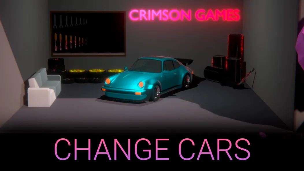 Drift Challenge [MOD: безлимитные деньги и все машины открыты] последняя версия — скриншот 1